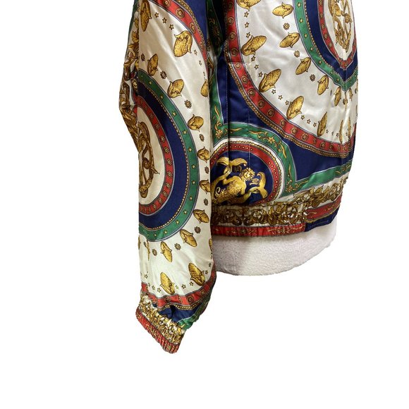 (NWT) 100% Authentic Gucci Men's Multicolor Bomber Jacket Size 54 - Picture 7 of 16